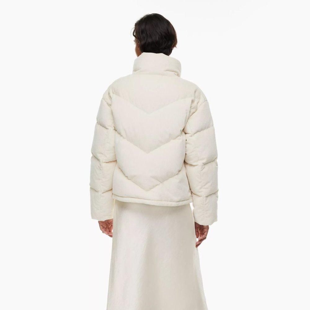 Wilfred The Cloud Puff™ Quilted French corduroy goose down puffer jacket